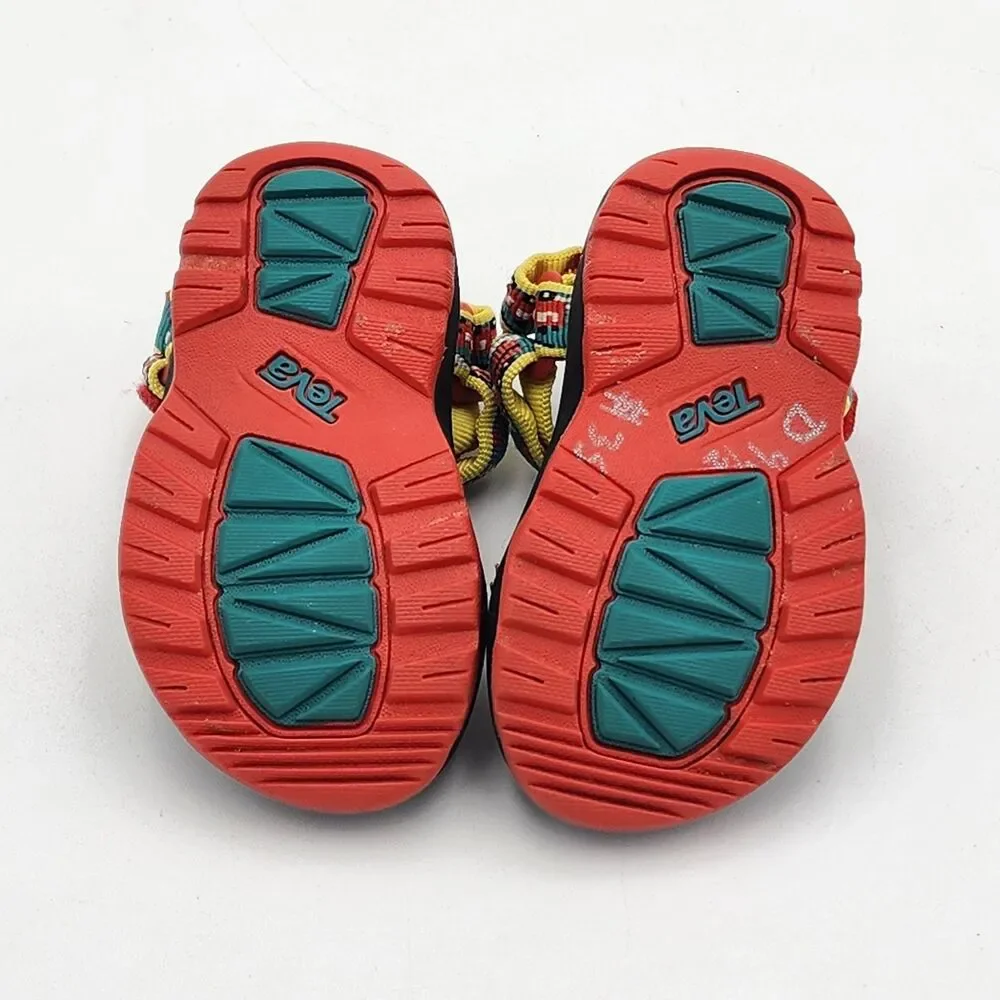 Teva Kids Hurricane XLT 2 Sports Sandals Fire Truck Teal Unisex Toddler's Size 5